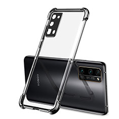 Coque Ultra Fine TPU Souple Housse Etui Transparente H02 pour Huawei Honor 30 Pro Noir