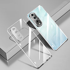 Coque Ultra Fine TPU Souple Housse Etui Transparente H02 pour Huawei Honor 80 Pro 5G Argent