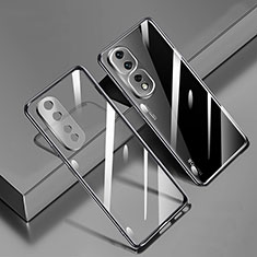 Coque Ultra Fine TPU Souple Housse Etui Transparente H02 pour Huawei Honor 80 Pro Flat 5G Noir