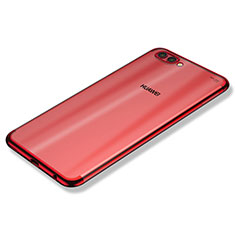 Coque Ultra Fine TPU Souple Housse Etui Transparente H02 pour Huawei Nova 2S Rouge