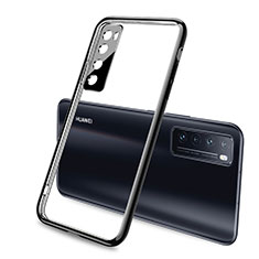 Coque Ultra Fine TPU Souple Housse Etui Transparente H02 pour Huawei Nova 7 5G Noir