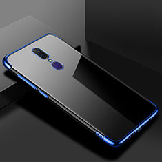 Coque Ultra Fine TPU Souple Housse Etui Transparente H02 pour Oppo A9X Bleu