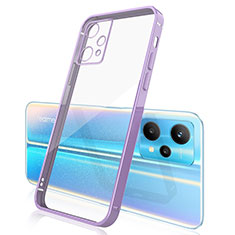 Coque Ultra Fine TPU Souple Housse Etui Transparente H02 pour Realme 9 Pro+ Plus 5G Violet