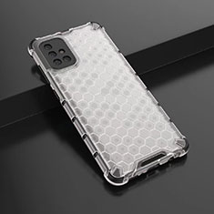 Coque Ultra Fine TPU Souple Housse Etui Transparente H02 pour Samsung Galaxy A71 4G A715 Blanc