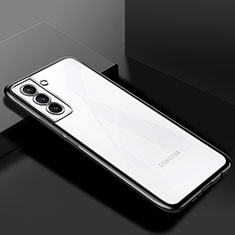 Coque Ultra Fine TPU Souple Housse Etui Transparente H02 pour Samsung Galaxy S24 5G Noir