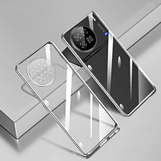 Coque Ultra Fine TPU Souple Housse Etui Transparente H02 pour Vivo X90 5G Argent