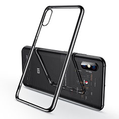 Coque Ultra Fine TPU Souple Housse Etui Transparente H02 pour Xiaomi Mi 8 Explorer Noir