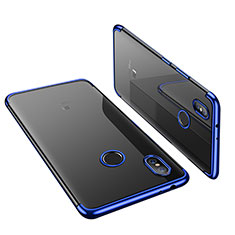 Coque Ultra Fine TPU Souple Housse Etui Transparente H02 pour Xiaomi Mi A2 Bleu