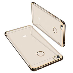 Coque Ultra Fine TPU Souple Housse Etui Transparente H02 pour Xiaomi Mi Max Or