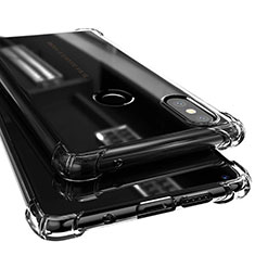 Coque Ultra Fine TPU Souple Housse Etui Transparente H02 pour Xiaomi Mi Mix 2S Noir