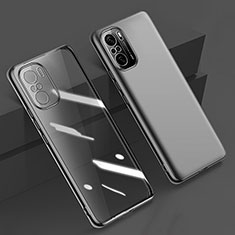 Coque Ultra Fine TPU Souple Housse Etui Transparente H02 pour Xiaomi Poco F3 5G Noir