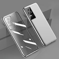 Coque Ultra Fine TPU Souple Housse Etui Transparente H02 pour Xiaomi Poco F4 5G Argent