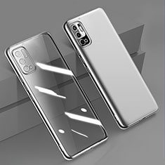 Coque Ultra Fine TPU Souple Housse Etui Transparente H02 pour Xiaomi POCO M3 Pro 5G Argent