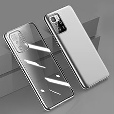 Coque Ultra Fine TPU Souple Housse Etui Transparente H02 pour Xiaomi Poco X3 GT 5G Argent