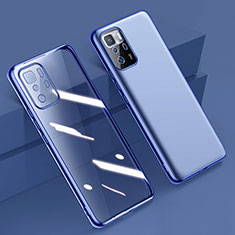 Coque Ultra Fine TPU Souple Housse Etui Transparente H02 pour Xiaomi Poco X3 GT 5G Bleu