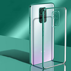 Coque Ultra Fine TPU Souple Housse Etui Transparente H02 pour Xiaomi Redmi 10X 4G Vert