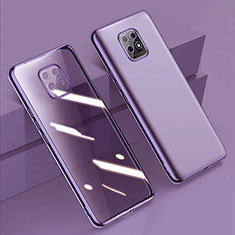 Coque Ultra Fine TPU Souple Housse Etui Transparente H02 pour Xiaomi Redmi 10X 5G Violet