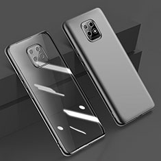 Coque Ultra Fine TPU Souple Housse Etui Transparente H02 pour Xiaomi Redmi 10X Pro 5G Noir