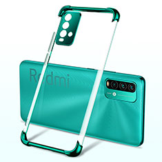 Coque Ultra Fine TPU Souple Housse Etui Transparente H02 pour Xiaomi Redmi 9 Power Vert