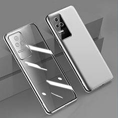 Coque Ultra Fine TPU Souple Housse Etui Transparente H02 pour Xiaomi Redmi K50 5G Argent