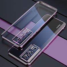 Coque Ultra Fine TPU Souple Housse Etui Transparente H02 pour Xiaomi Redmi K60 Pro 5G Violet