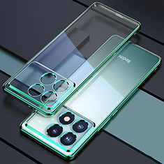 Coque Ultra Fine TPU Souple Housse Etui Transparente H02 pour Xiaomi Redmi K70 5G Vert