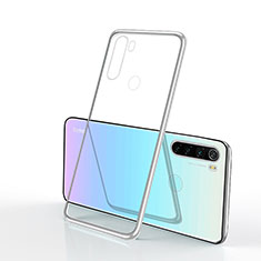 Coque Ultra Fine TPU Souple Housse Etui Transparente H02 pour Xiaomi Redmi Note 8 Argent