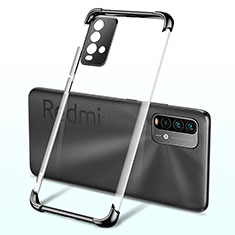 Coque Ultra Fine TPU Souple Housse Etui Transparente H02 pour Xiaomi Redmi Note 9 4G Noir