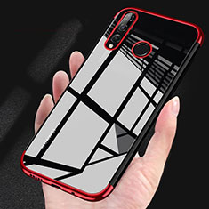 Coque Ultra Fine TPU Souple Housse Etui Transparente H03 pour Huawei Honor 20 Lite Rouge