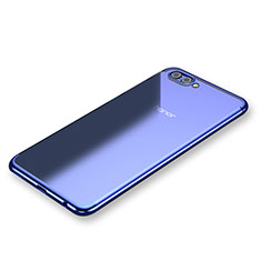 Coque Ultra Fine TPU Souple Housse Etui Transparente H03 pour Huawei Honor View 10 Bleu