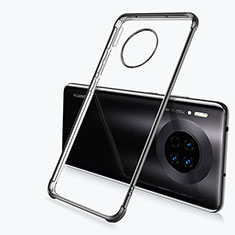 Coque Ultra Fine TPU Souple Housse Etui Transparente H03 pour Huawei Mate 30 Pro Noir