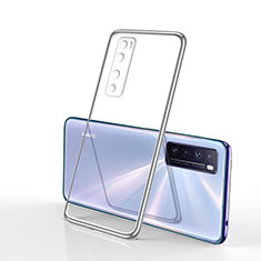 Coque Ultra Fine TPU Souple Housse Etui Transparente H03 pour Huawei Nova 7 5G Argent