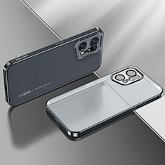 Coque Ultra Fine TPU Souple Housse Etui Transparente H03 pour Oppo Find X5 Pro 5G Noir