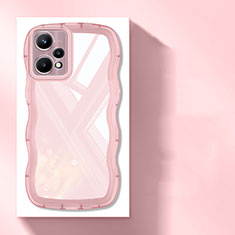 Coque Ultra Fine TPU Souple Housse Etui Transparente H03 pour Realme Narzo 50 Pro 5G Rose