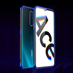 Coque Ultra Fine TPU Souple Housse Etui Transparente H03 pour Realme X2 Pro Bleu