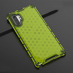 Coque Ultra Fine TPU Souple Housse Etui Transparente H03 pour Samsung Galaxy Note 10 Plus Vert