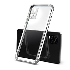 Coque Ultra Fine TPU Souple Housse Etui Transparente H03 pour Vivo V20 Pro 5G Argent