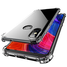 Coque Ultra Fine TPU Souple Housse Etui Transparente H03 pour Xiaomi Mi 8 Gris