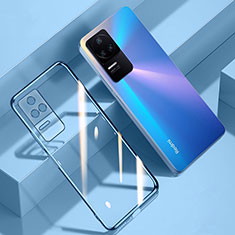 Coque Ultra Fine TPU Souple Housse Etui Transparente H03 pour Xiaomi Poco F4 5G Bleu