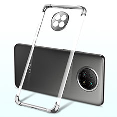 Coque Ultra Fine TPU Souple Housse Etui Transparente H03 pour Xiaomi Redmi Note 9T 5G Argent