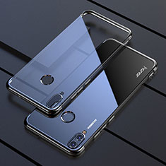 Coque Ultra Fine TPU Souple Housse Etui Transparente H04 pour Huawei Honor View 10 Lite Noir