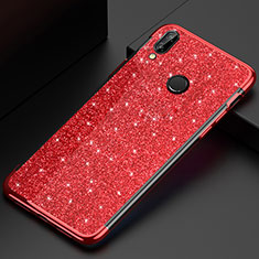 Coque Ultra Fine TPU Souple Housse Etui Transparente H04 pour Huawei Nova 3e Rouge