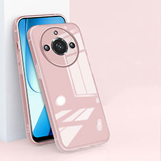 Coque Ultra Fine TPU Souple Housse Etui Transparente H04 pour Realme Narzo 60 Pro 5G Rose