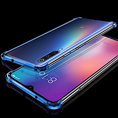 Coque Ultra Fine TPU Souple Housse Etui Transparente H04 pour Xiaomi Mi 9 Bleu