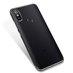 Coque Ultra Fine TPU Souple Housse Etui Transparente H04 pour Xiaomi Mi A2 Noir