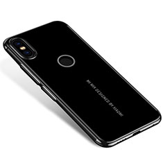 Coque Ultra Fine TPU Souple Housse Etui Transparente H04 pour Xiaomi Mi Mix 2S Noir