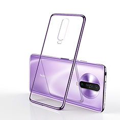 Coque Ultra Fine TPU Souple Housse Etui Transparente H04 pour Xiaomi Redmi K30i 5G Violet