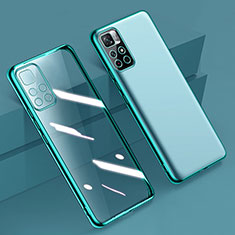 Coque Ultra Fine TPU Souple Housse Etui Transparente H04 pour Xiaomi Redmi Note 11 5G Vert