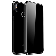 Coque Ultra Fine TPU Souple Housse Etui Transparente H04 pour Xiaomi Redmi Note 5 Noir