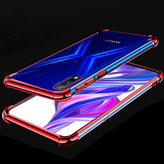 Coque Ultra Fine TPU Souple Housse Etui Transparente H05 pour Huawei Honor 9X Rouge